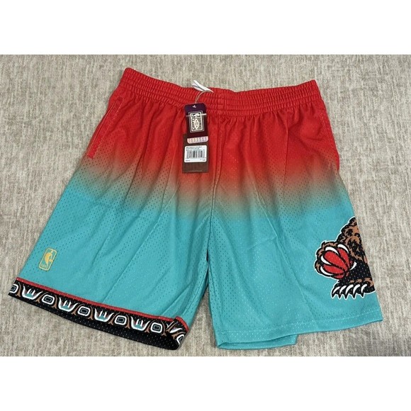New Mitchell & Ness 1996 Vancouver Grizzlies NBA Men's Swingman Shorts Size XL - Picture 1 of 6